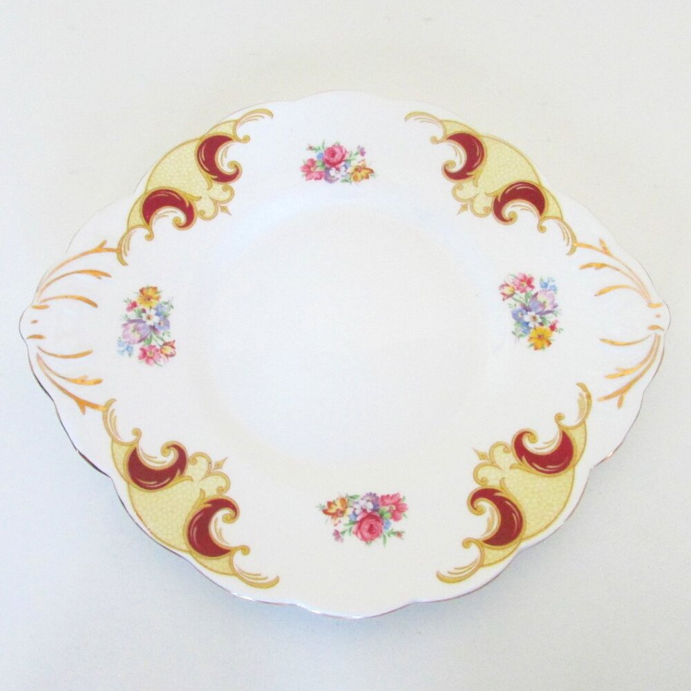 Vintage Salisbury Cake Plate 10.5" serving platter
